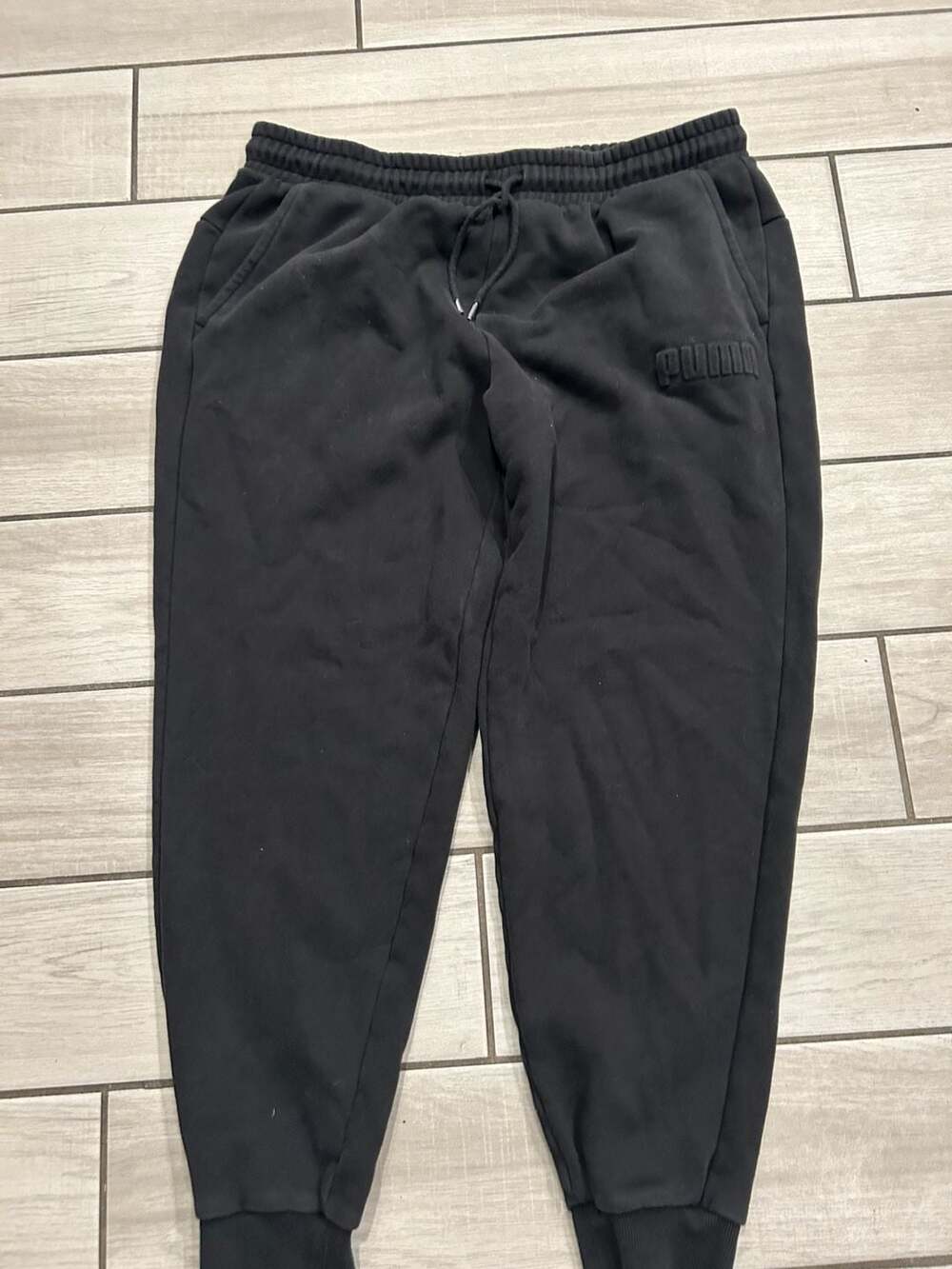 Puma Modern Basics Fleece Jogger Sweatpants Men's XL Black